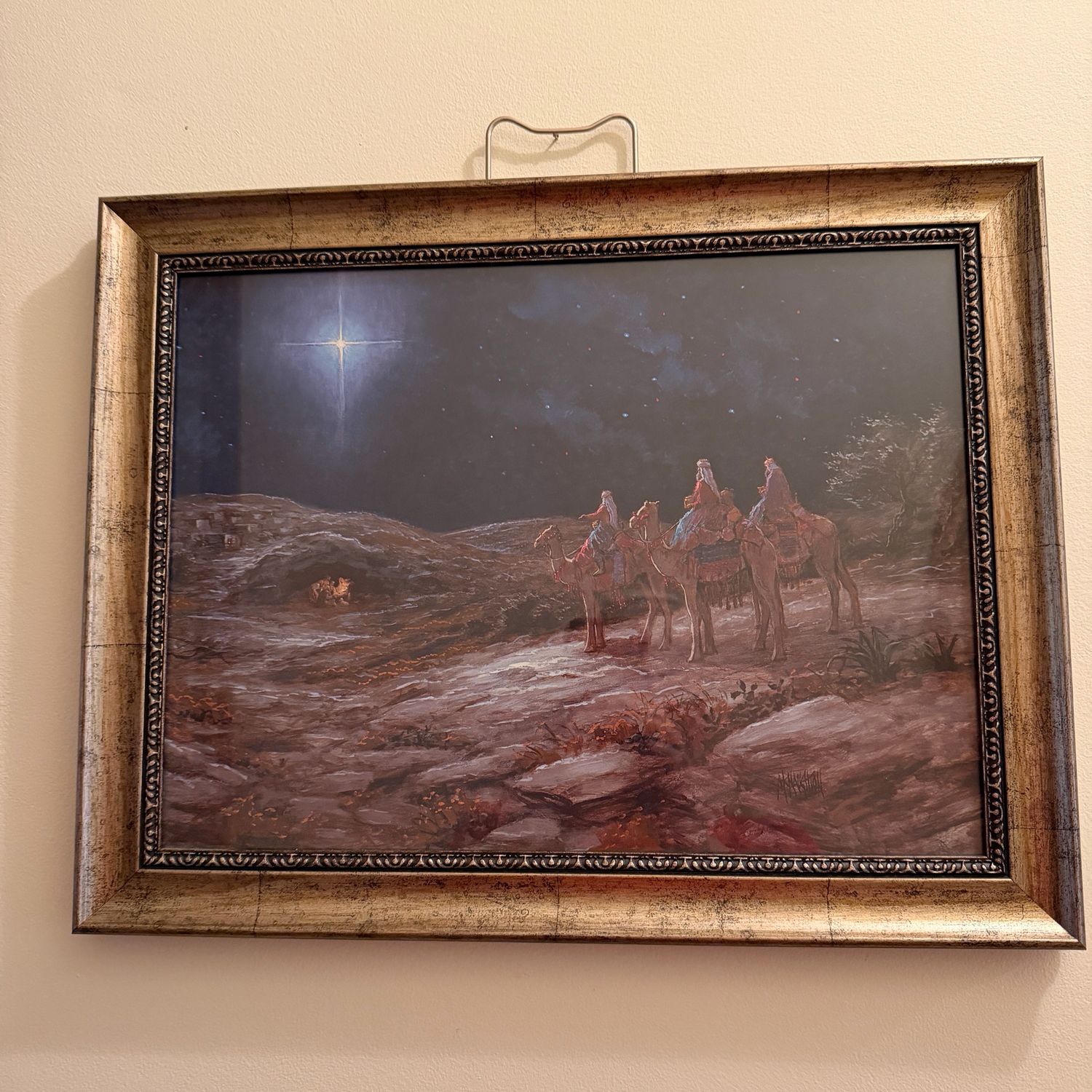 Nativity Wisemen Framed Print, 19x14 Nativity Wisemen Framed Print, 19x14