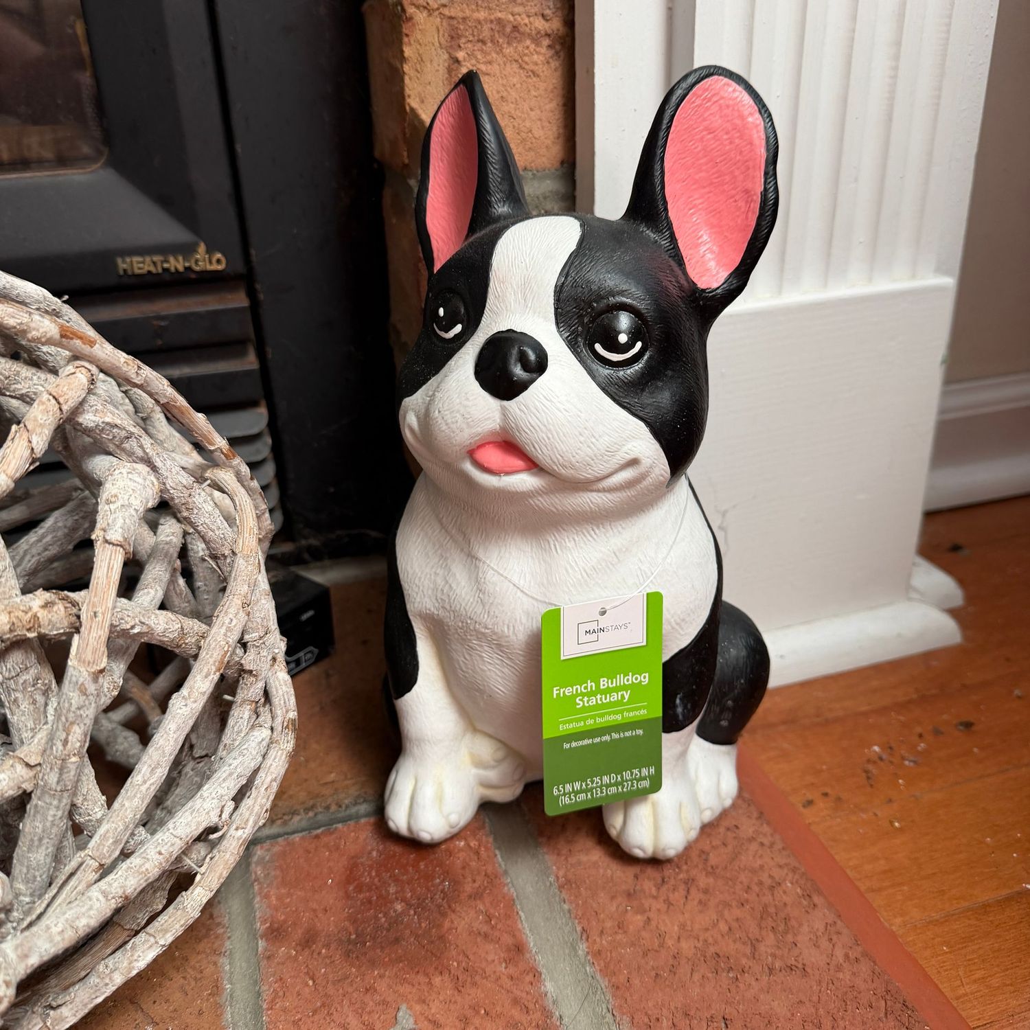 Main Stays French Bulldog resin statuary, 10.75 Main Stays French Bulldog resin statuary, 10.75"H