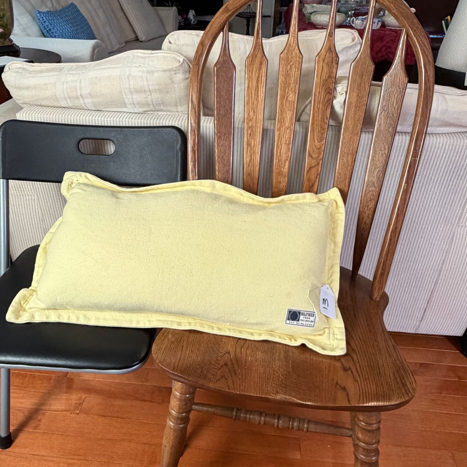 Pillow M - yellow Hilfiger rectangular, 24"