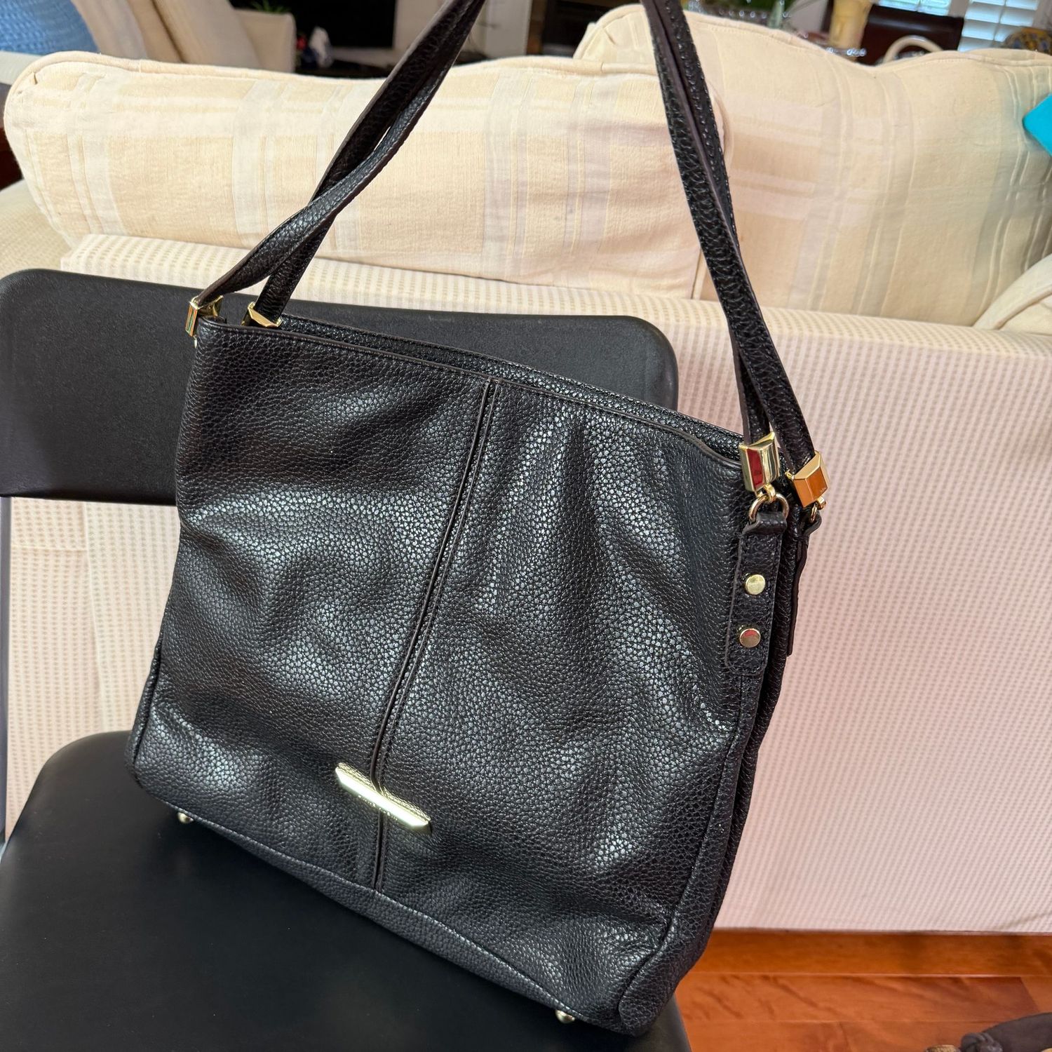 Ann Klein black purse, 13 Ann Klein black purse, 13"