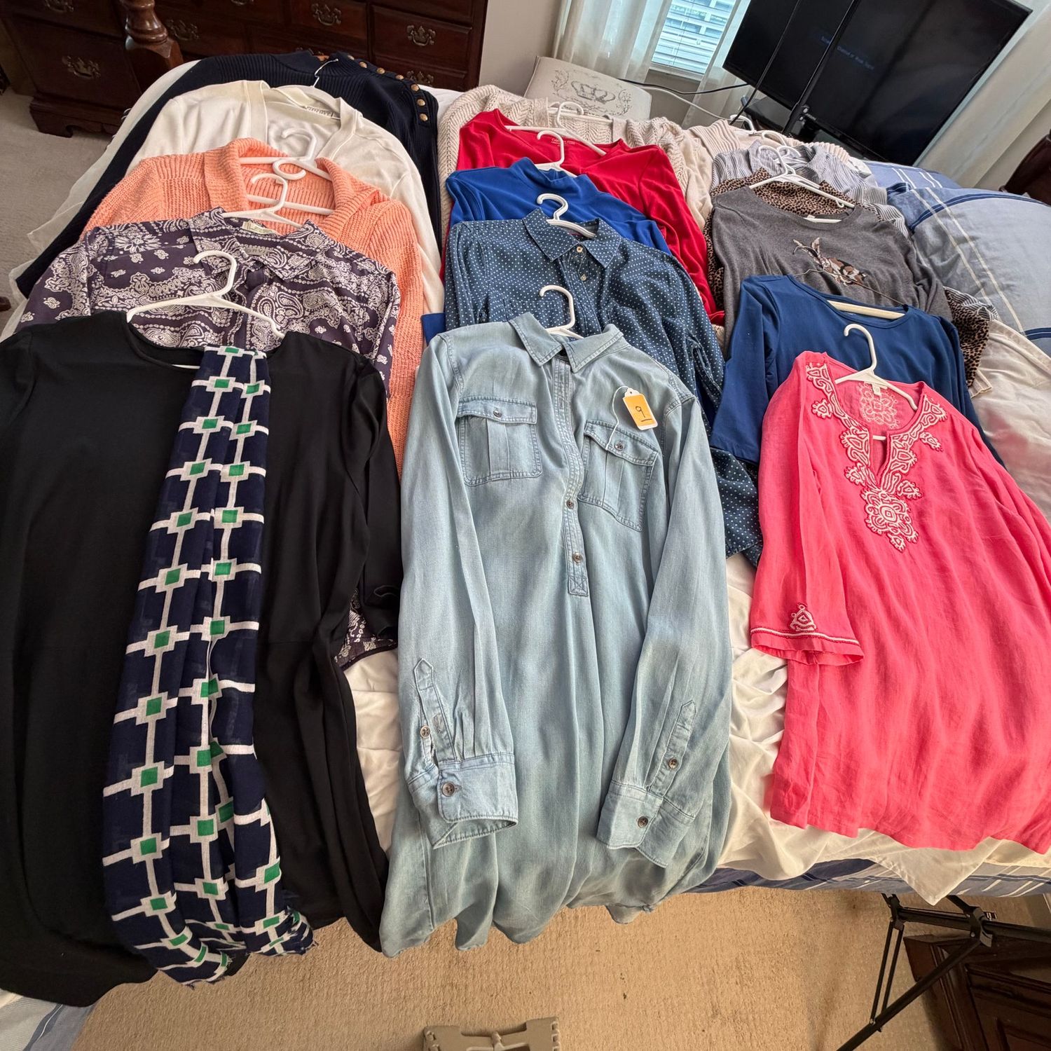 Ladies' Tops Size L Group #9, long sleeve, sweaters, tunics Ladies' Tops Size L Group #9, long sleeve, sweaters, tunics