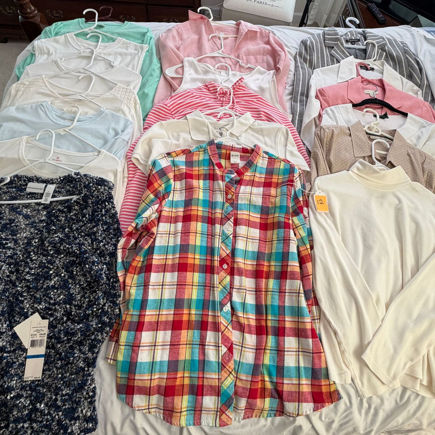 Ladies' Tops Size L Group #12, variety of styles