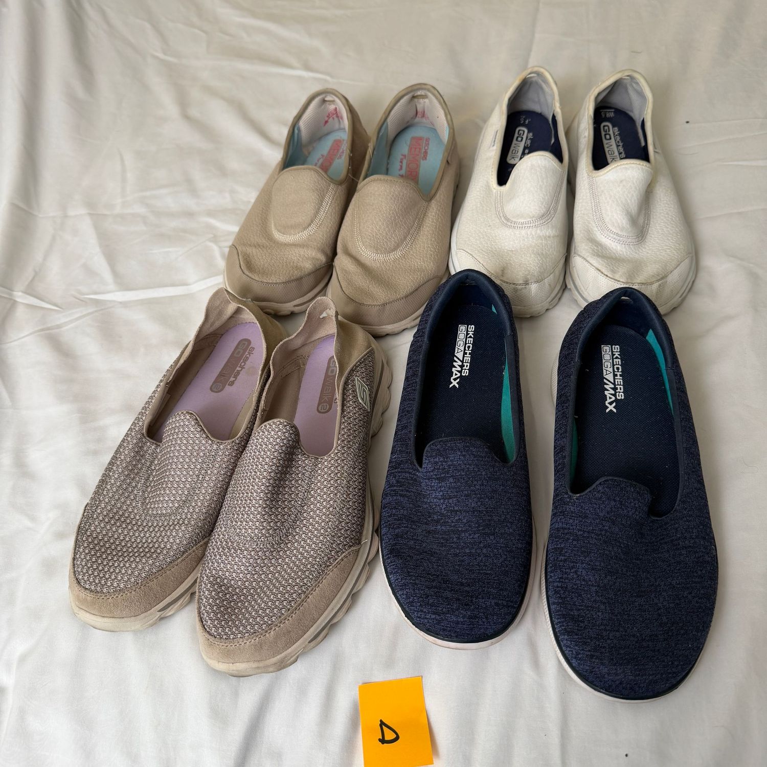 Shoe Lot D, 4 pair, size 8.5 Shoe Lot D, 4 pair, size 8.5