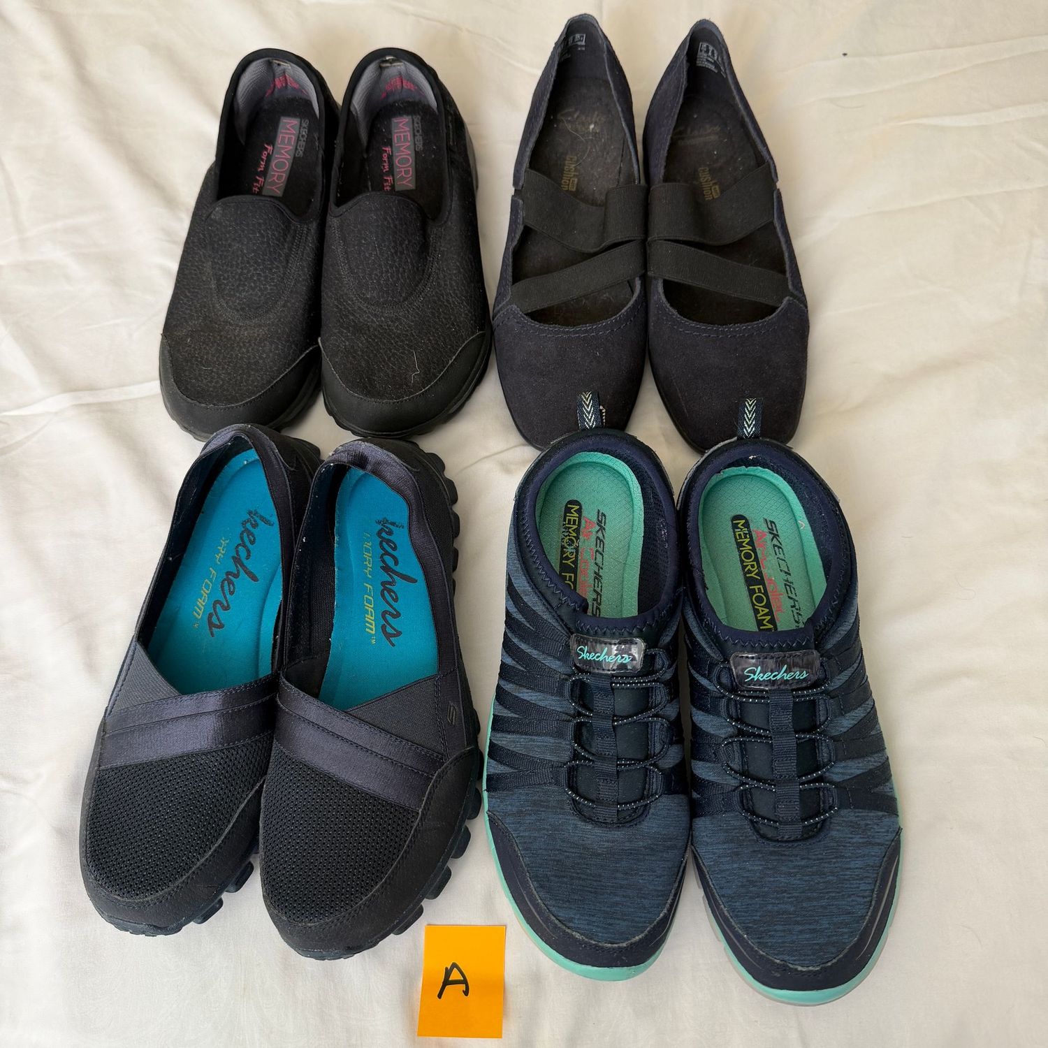 Shoe Lot A, 4 pair, size 8.5 Shoe Lot A, 4 pair, size 8.5