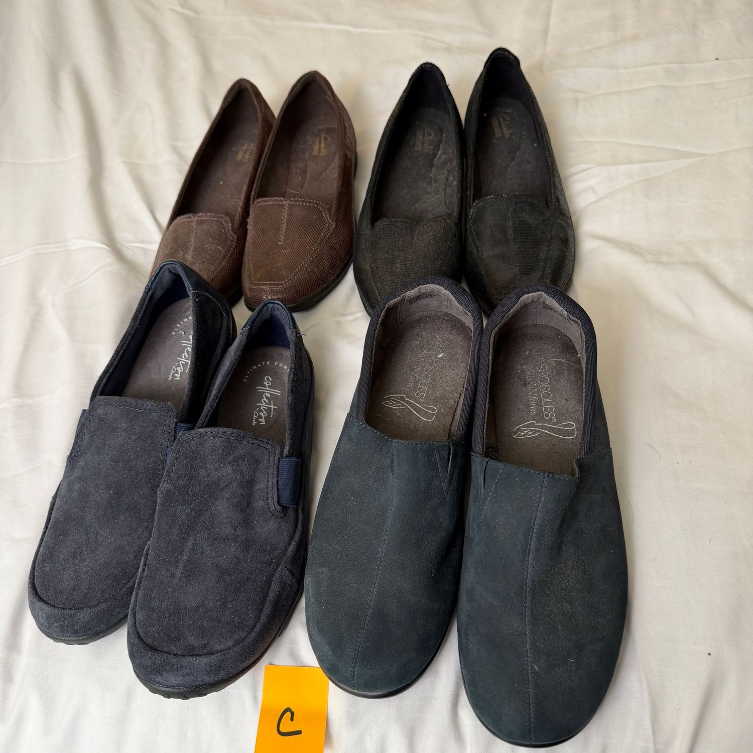 Shoe Lot C, 4 pair, size 8.5 Shoe Lot C, 4 pair, size 8.5