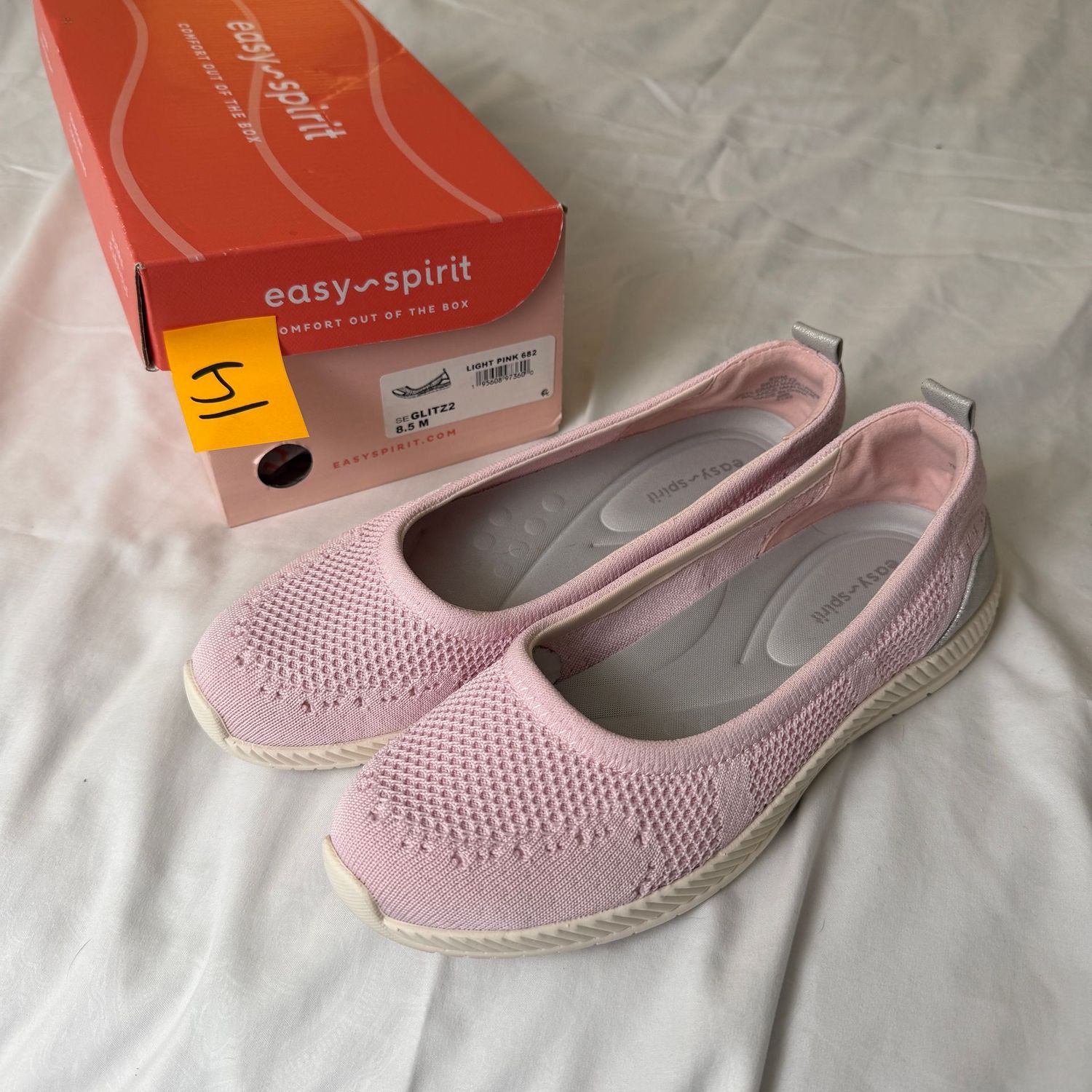 Shoe Lot J, Easy Spirit pink, size 8.5