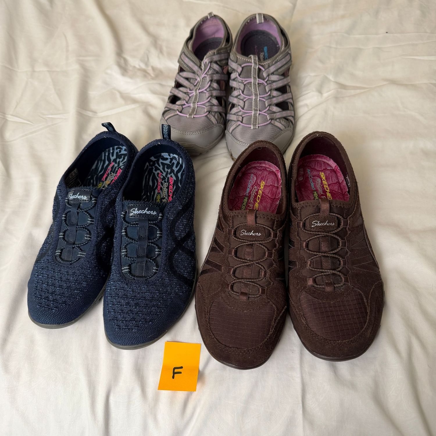 Shoe Lot F, 3 pair size 8.5 Shoe Lot F, 3 pair size 8.5