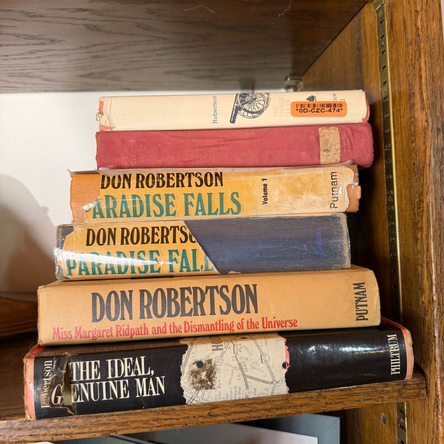 Group of books, Don Robertson Group of books, Don Robertson