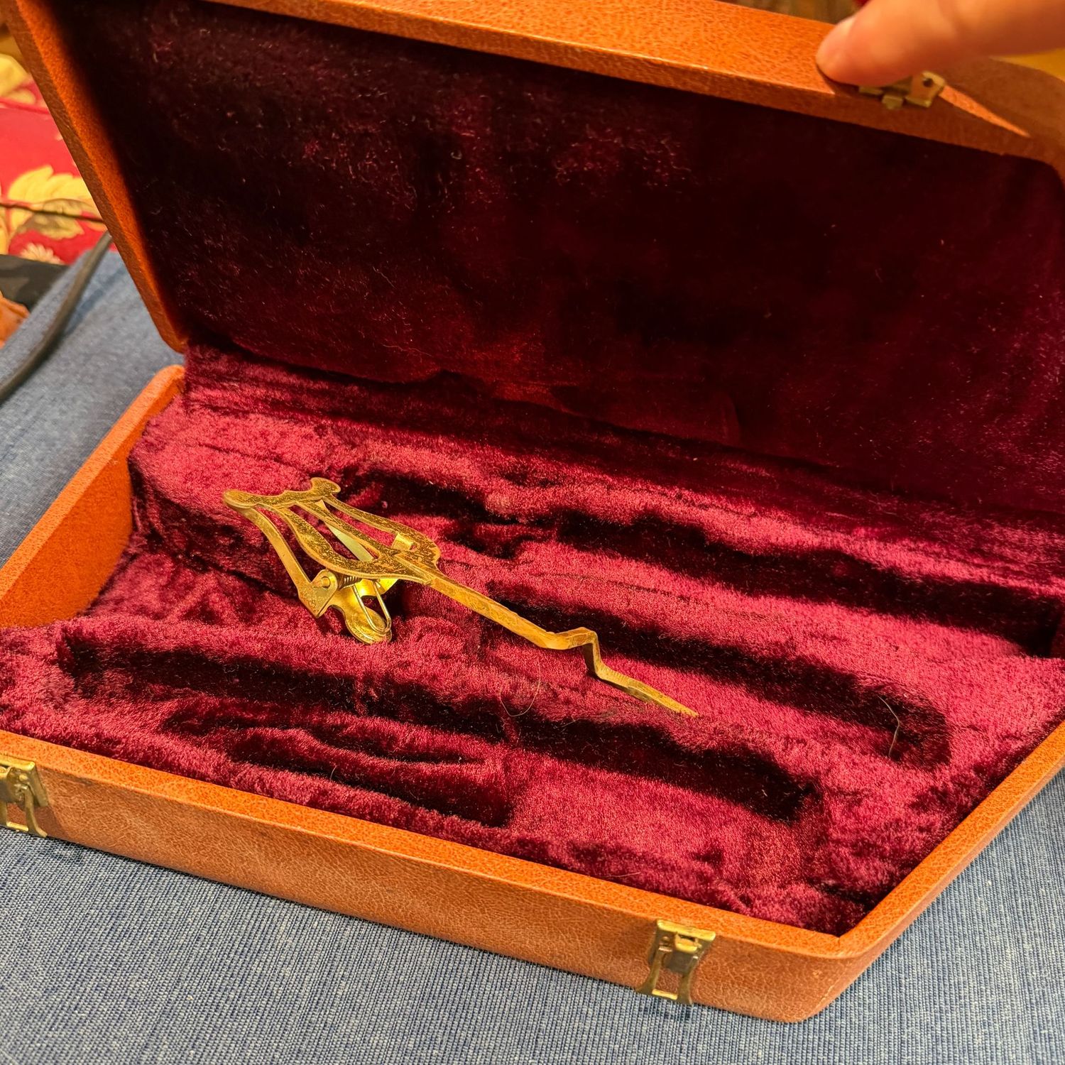 Vintage clarinet case Vintage clarinet case