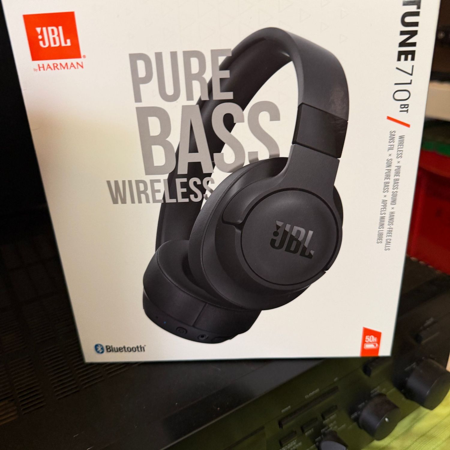 UBL pure bass wireless headphones appear unused UBL pure bass wireless headphones appear unused