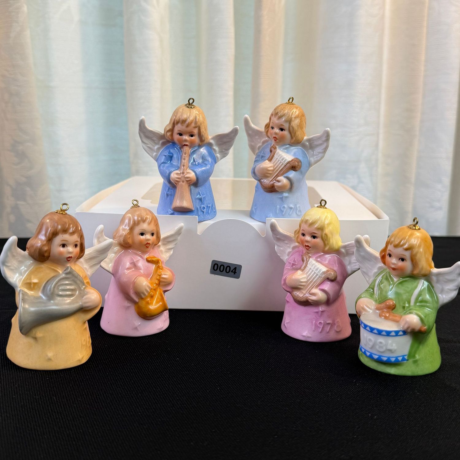 Hummel angel ornaments, 3", S0004
