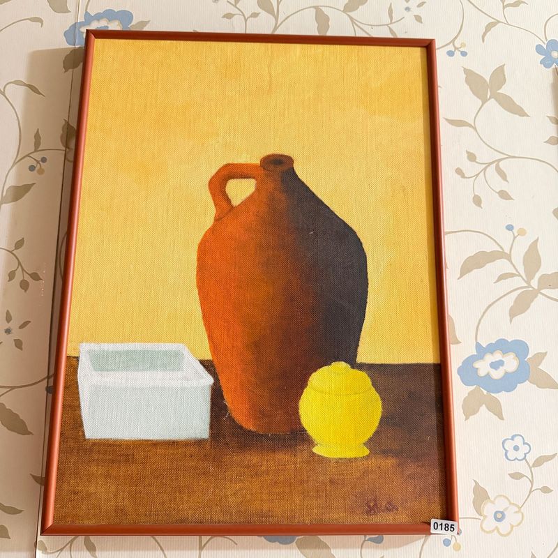 Modernist still life painting, 16" x 12", S0185