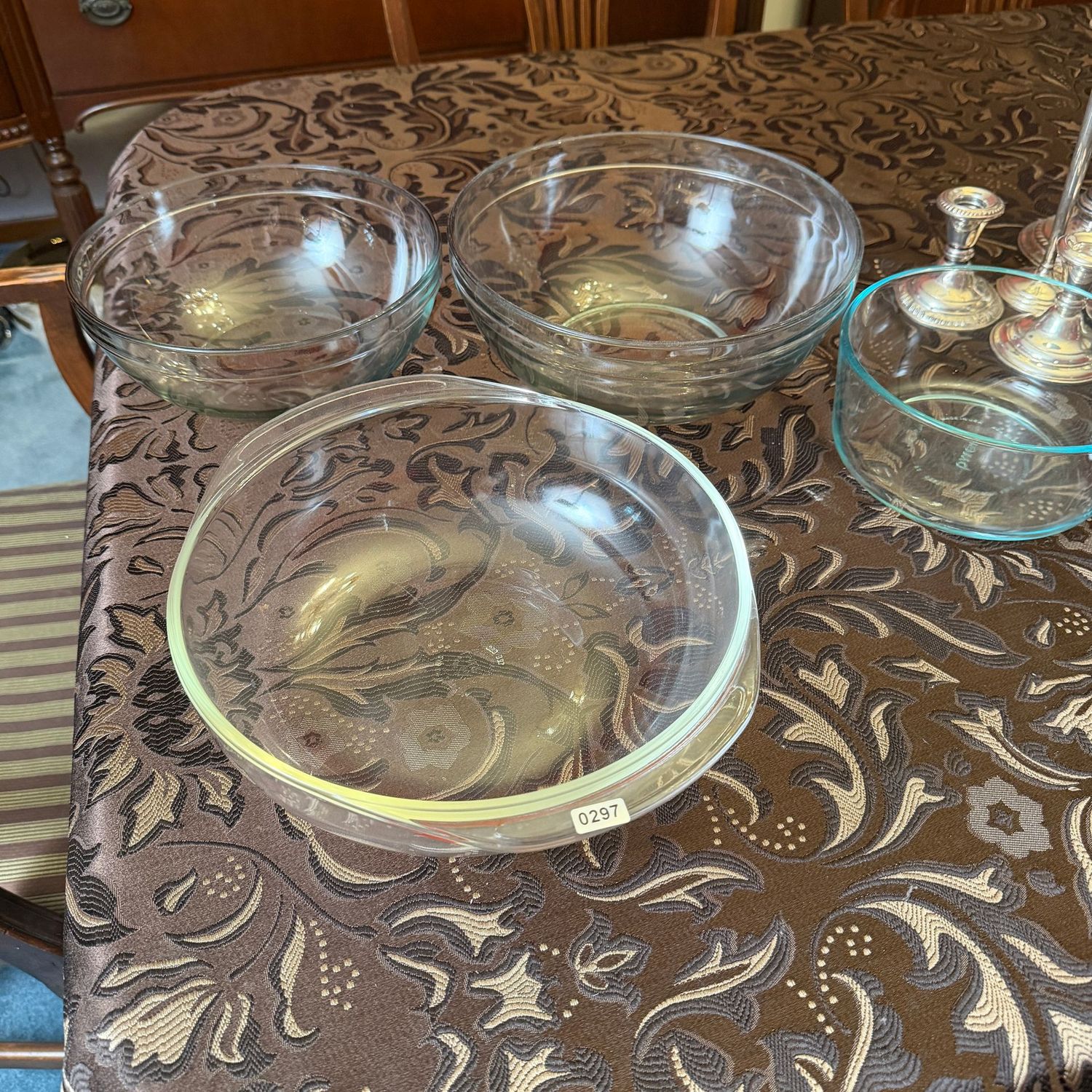 Group of mixing bowls, 3-quart casserole, S0297