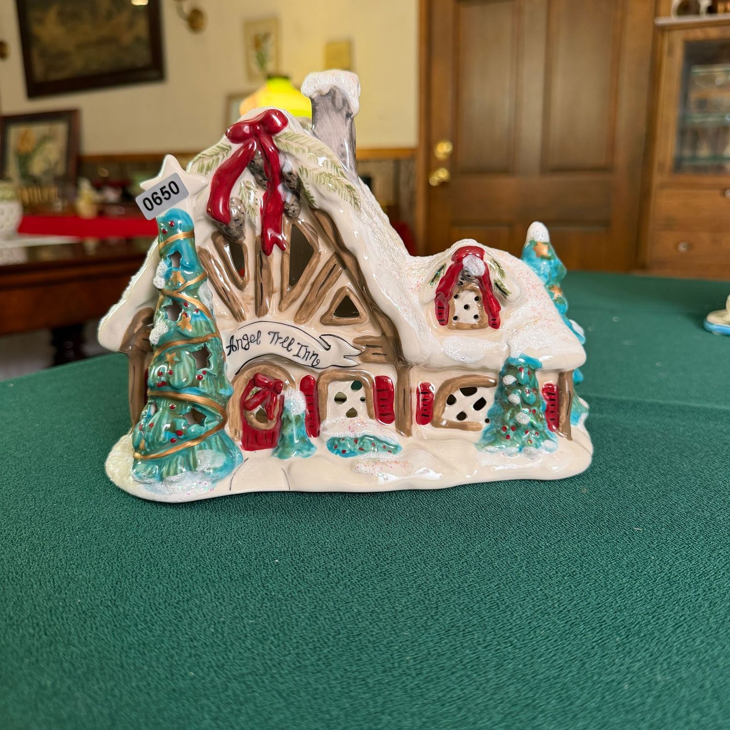 Blue Sky Clayworks S0650 Angel Tree Inn, 6.5 Blue Sky Clayworks S0650 Angel Tree Inn, 6.5"H