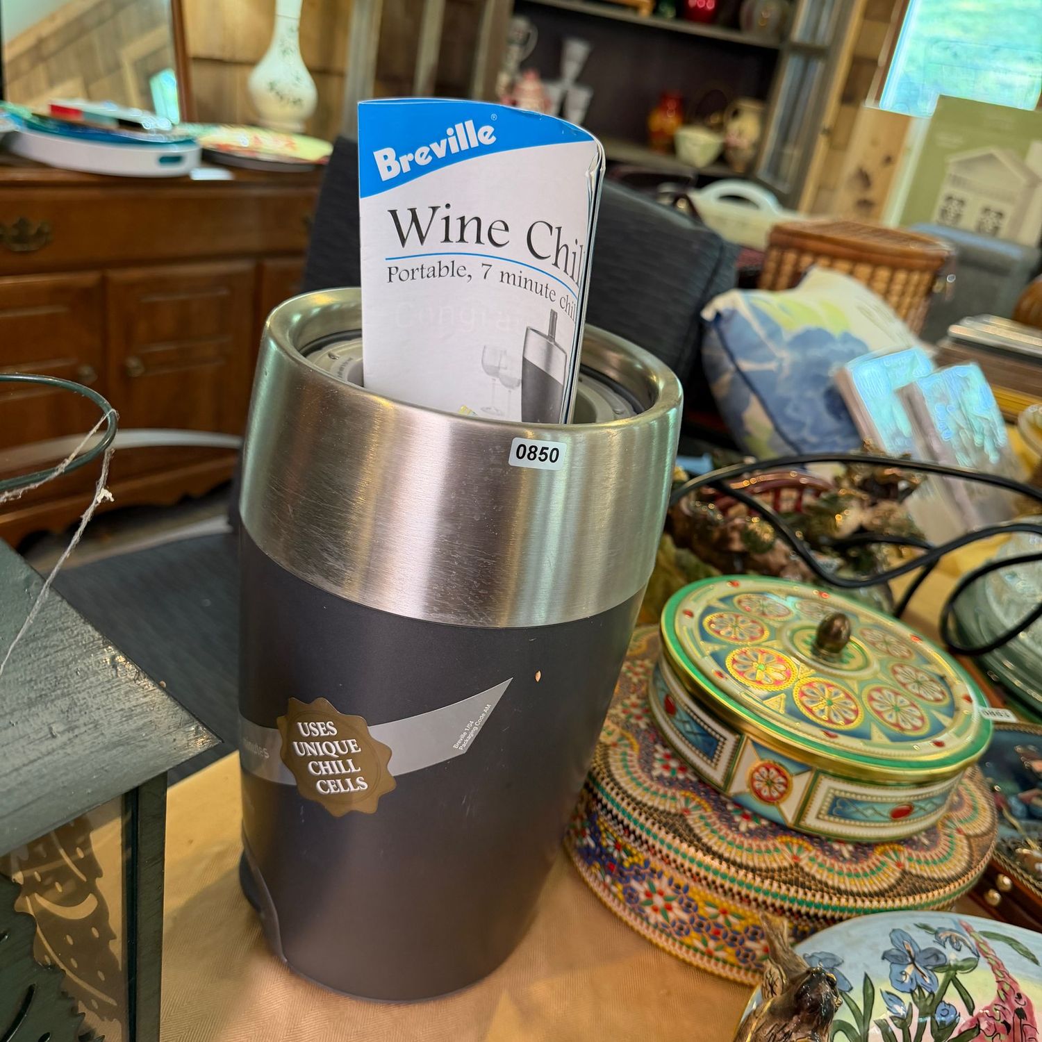 Breville Wine Chiller, comes with the power cord, S0850