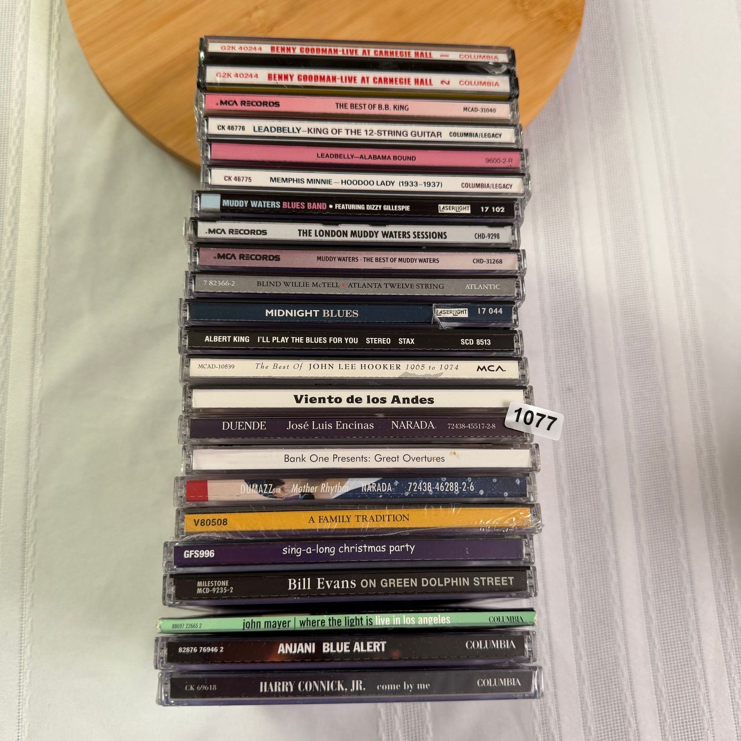 Group of CDs, Goodman, Bill Evans, Mayer, S1077 Group of CDs, Goodman, Bill Evans, Mayer, S1077