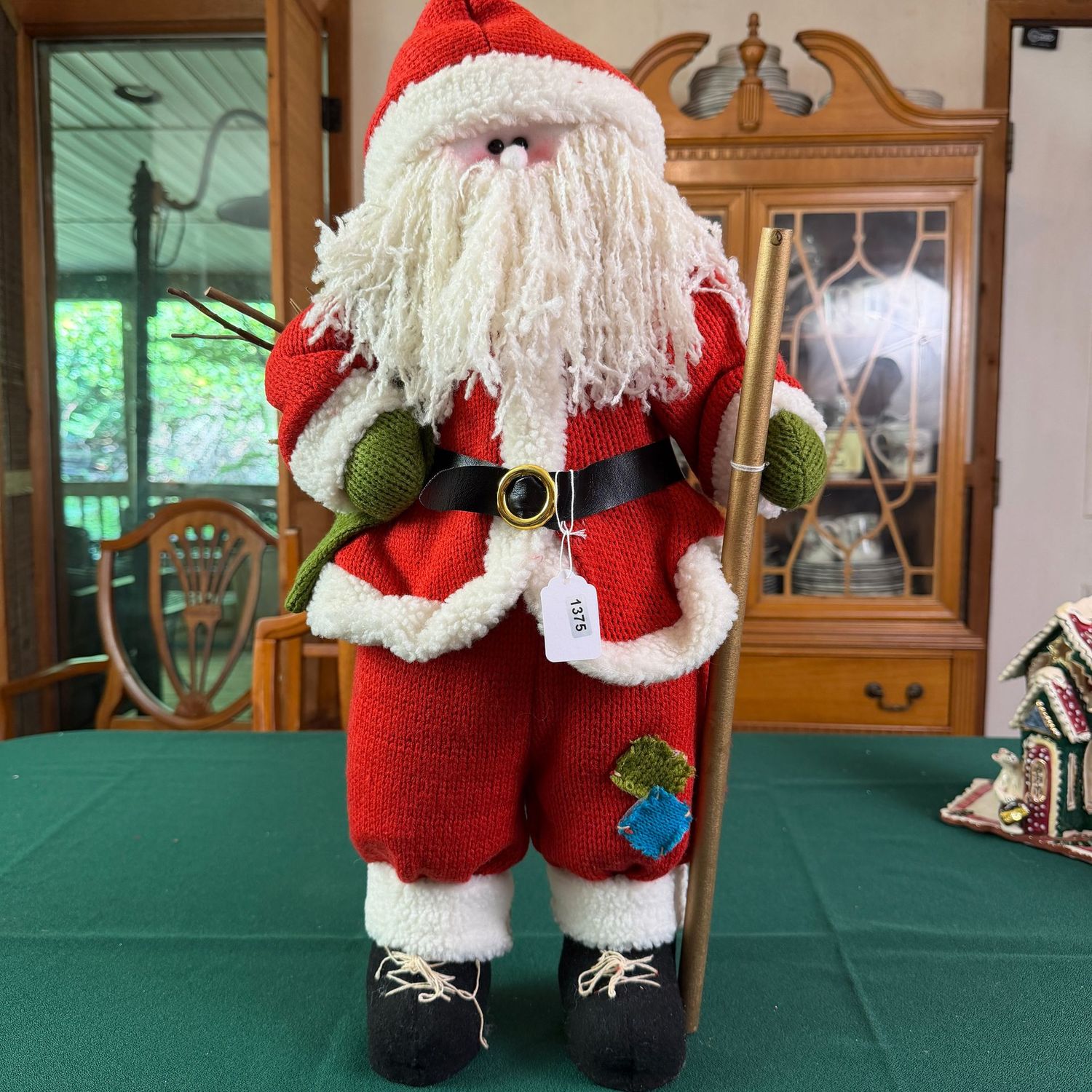 Tall knit Santa, 23 Tall knit Santa, 23"H, S1375