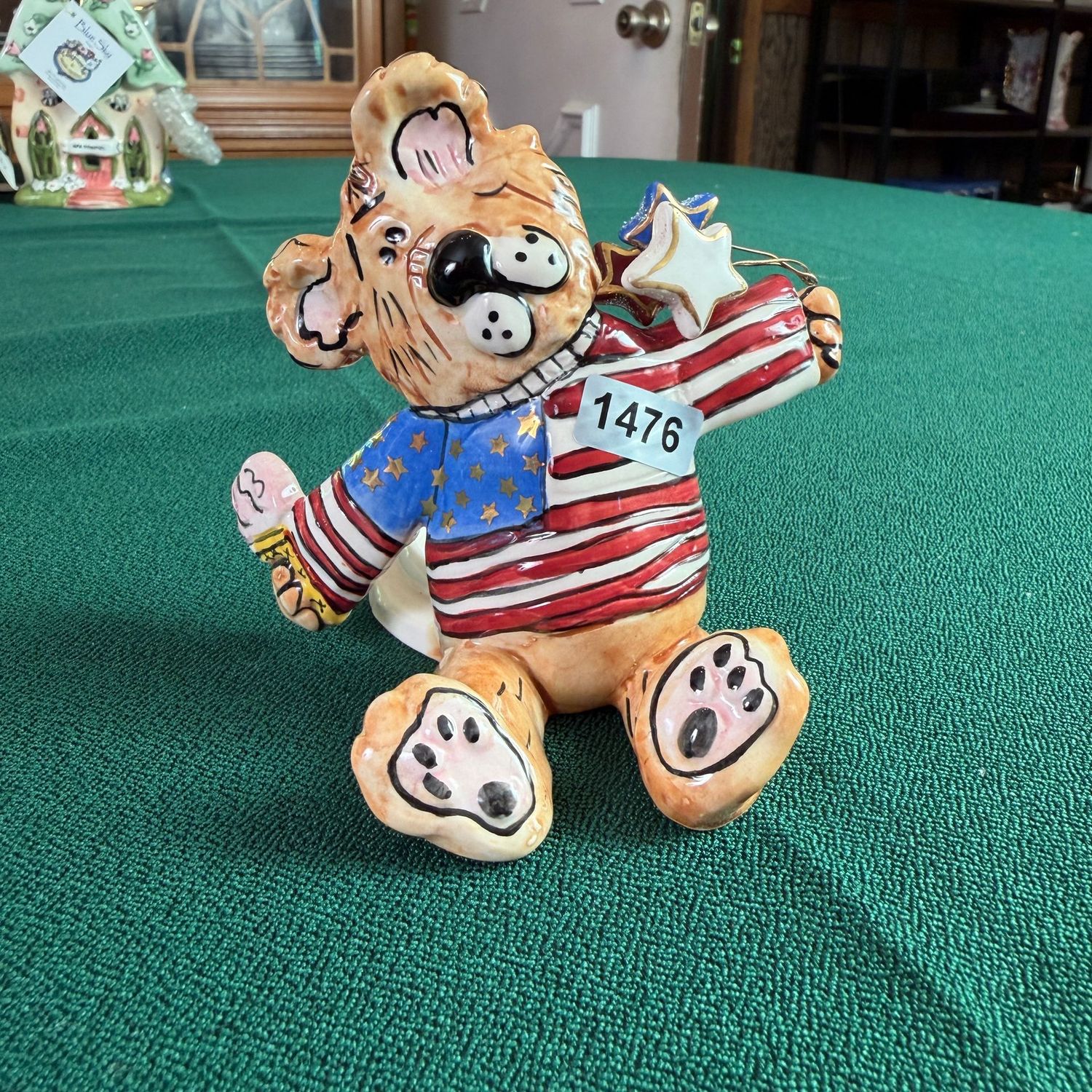 Blue Sky S1476 patriotic bear, 3 Blue Sky S1476 patriotic bear, 3"