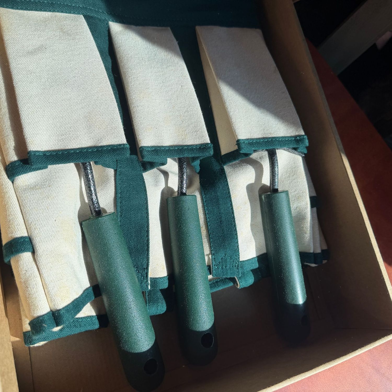 Canvas garden tote & tool essentials, S1568 Canvas garden tote & tool essentials, S1568