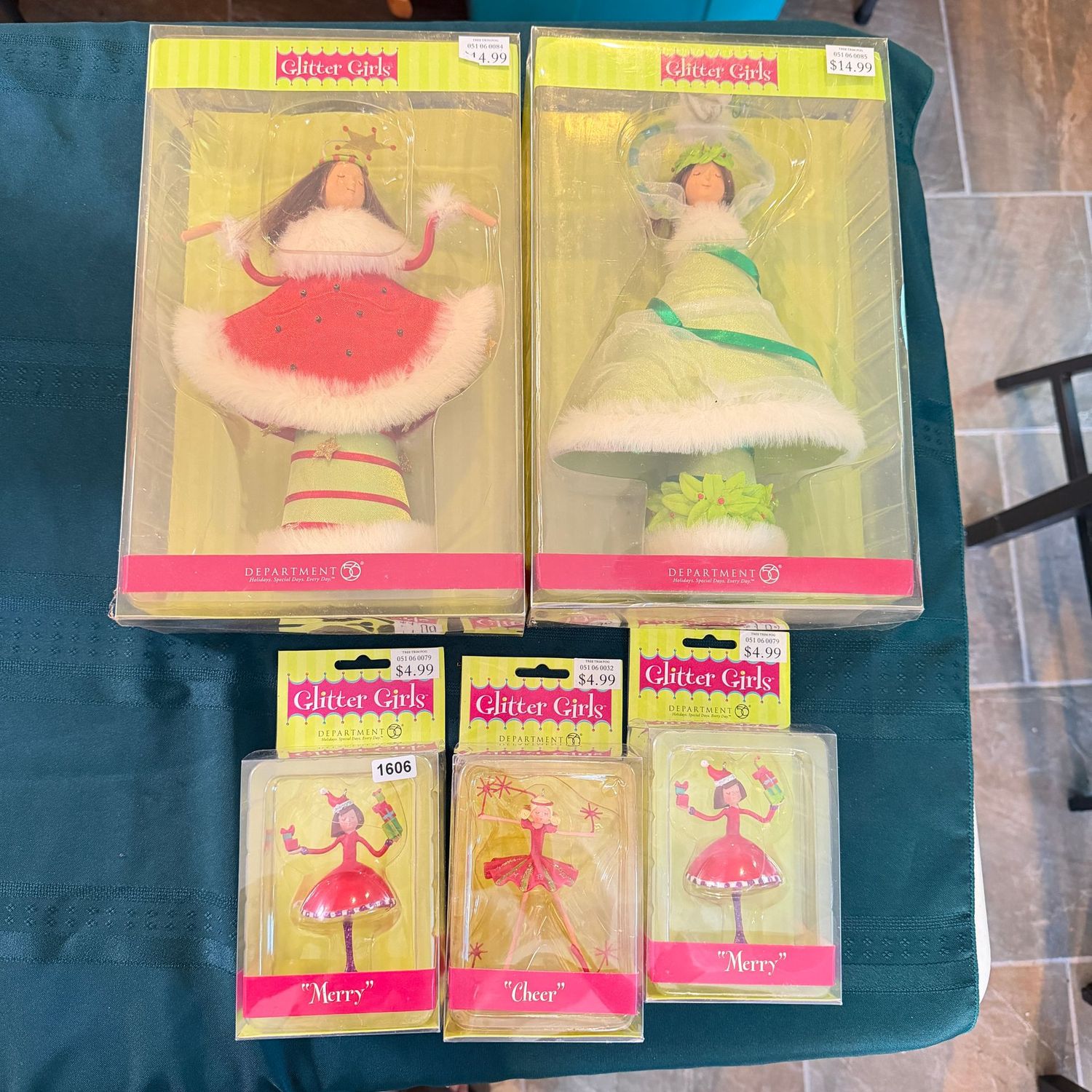Department 56 Glitter Girls, the tallest is 9 Department 56 Glitter Girls, the tallest is 9", S1606