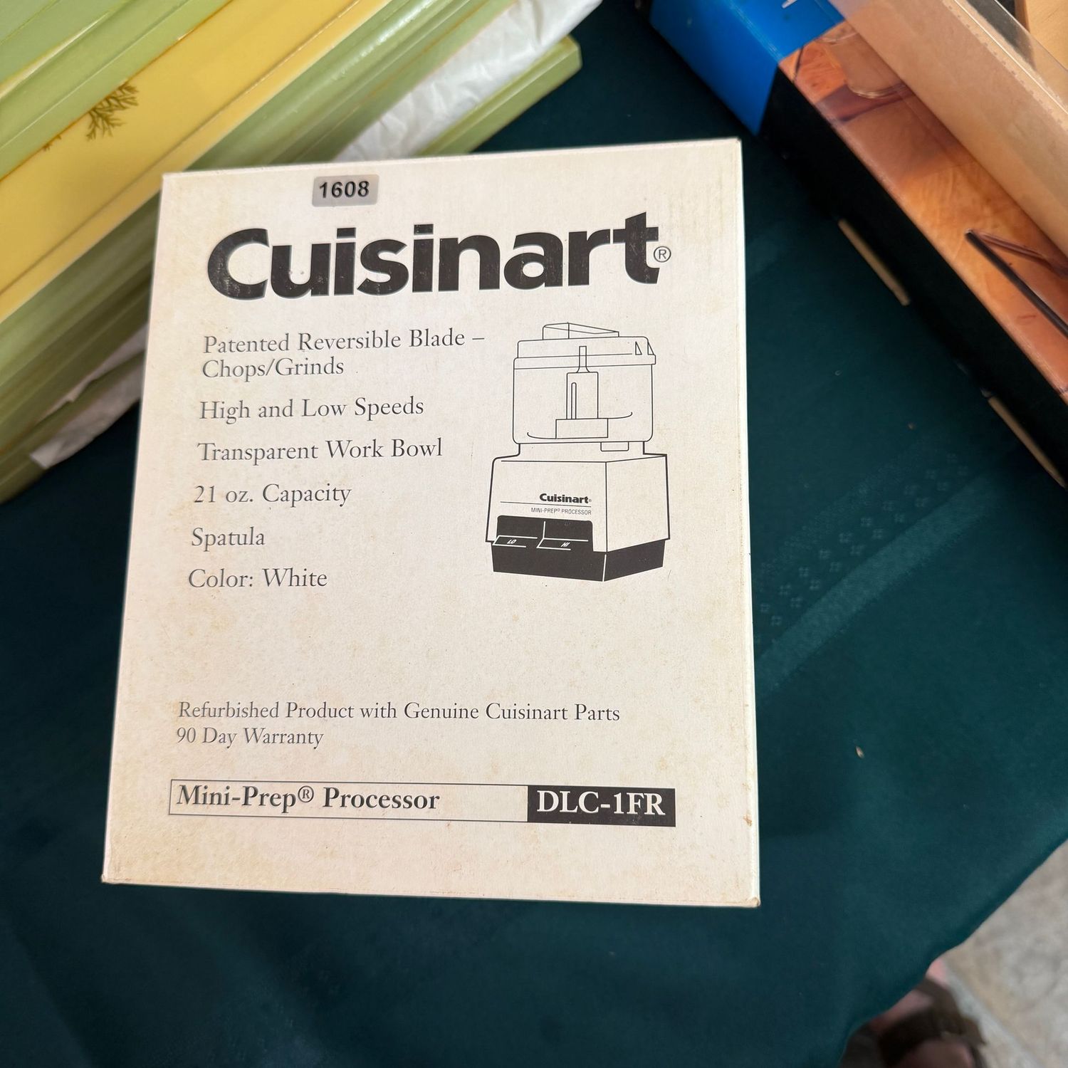 Cuisinart 21 oz capacity mini-prep food processor, S1608