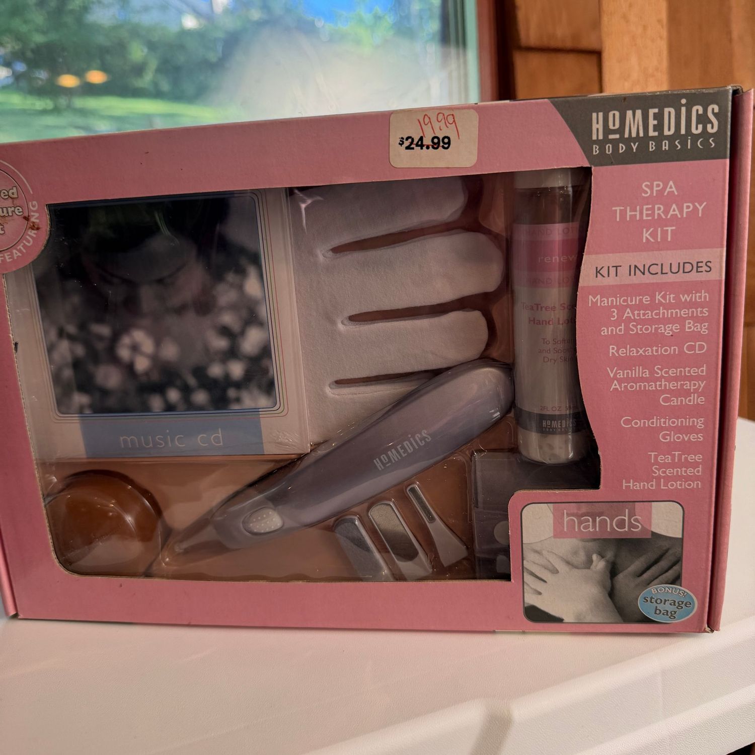 Homedics manicure kit, S1652 Homedics manicure kit, S1652
