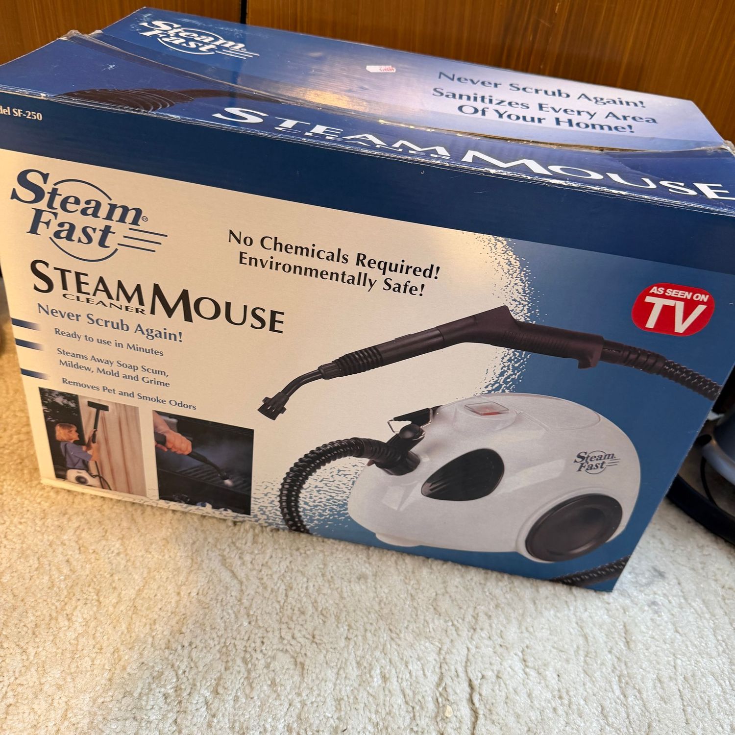Steam Fast Steam Mouse Cleaner, works on initial test, minimal use Steam Fast Steam Mouse Cleaner, works on initial test, minimal use