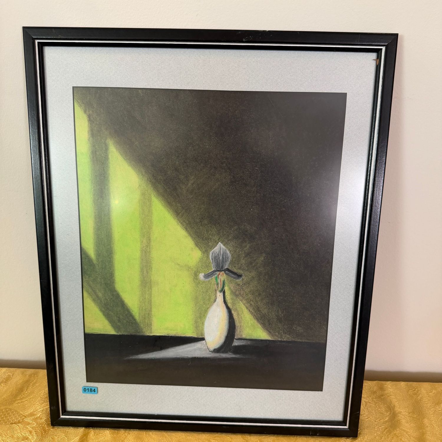 Robert Mapplethorpe orchid print, nicely framed, B0184, 19 Robert Mapplethorpe orchid print, nicely framed, B0184, 19" x 15"