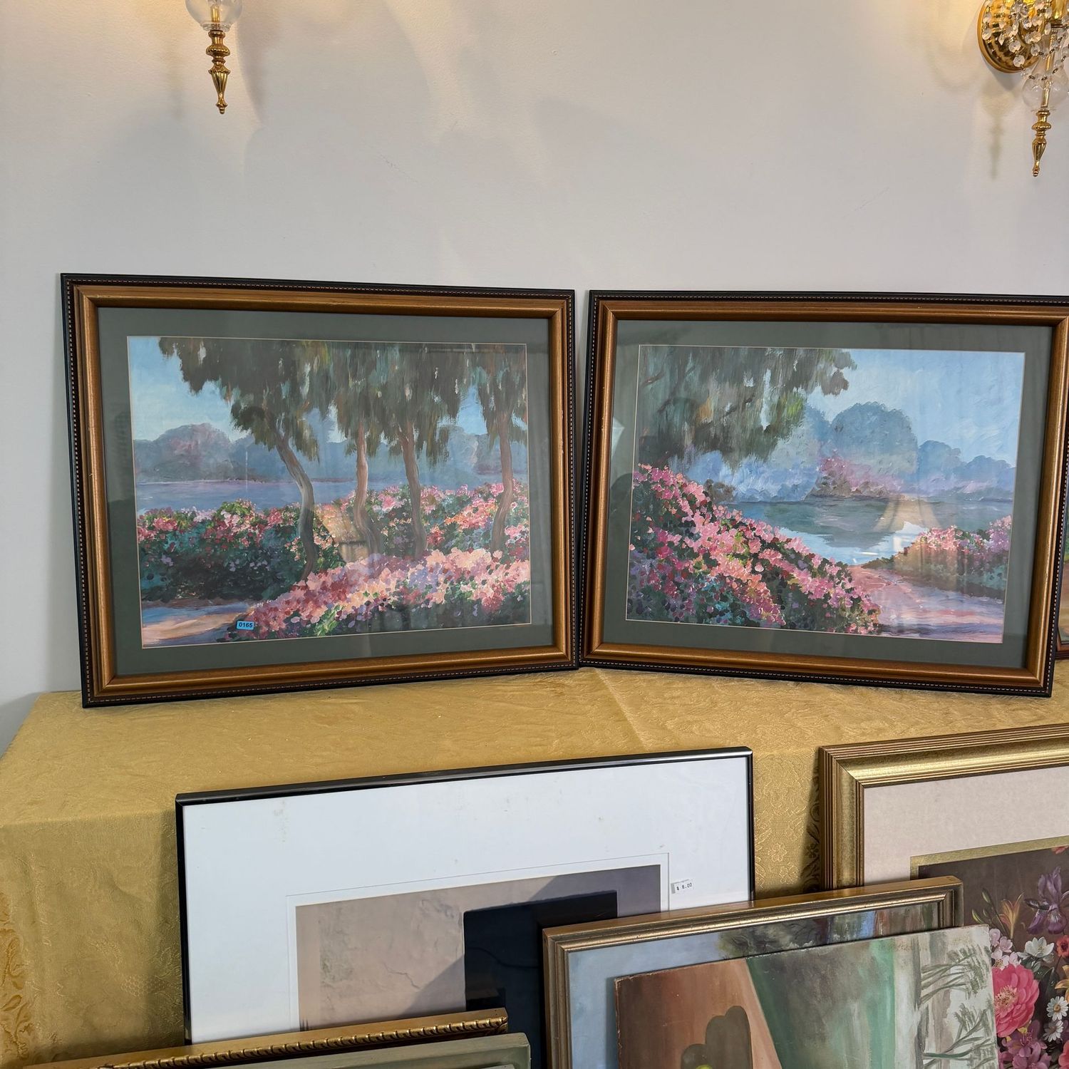 Fantasy Lake prints by Robert White, professionally framed, B0165, 21 Fantasy Lake prints by Robert White, professionally framed, B0165, 21" x 24" each