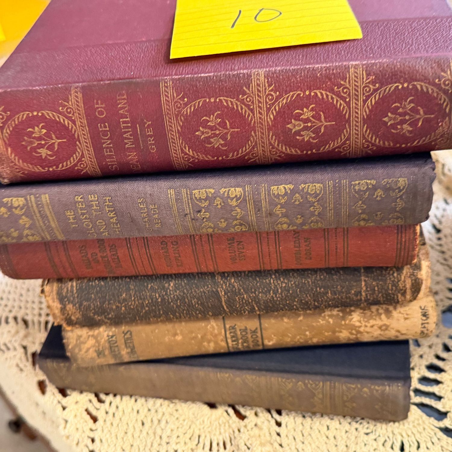 Book lot 10, the Silence of Dean Maitland, America Visited Book lot 10, the Silence of Dean Maitland, America Visited