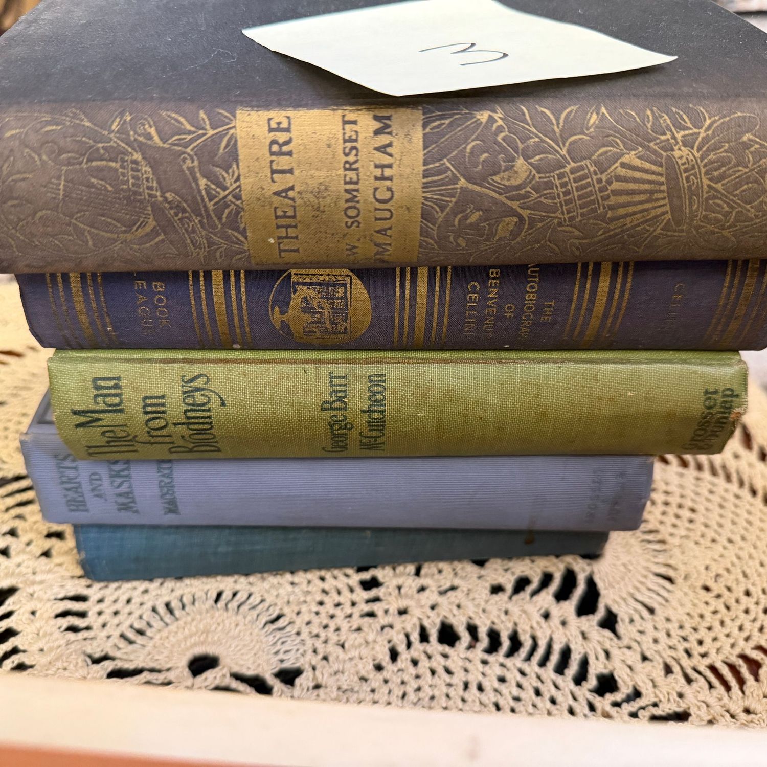 Book lot 3 vintage books with Theater, The Man from Brodneys Book lot 3 vintage books with Theater, The Man from Brodneys
