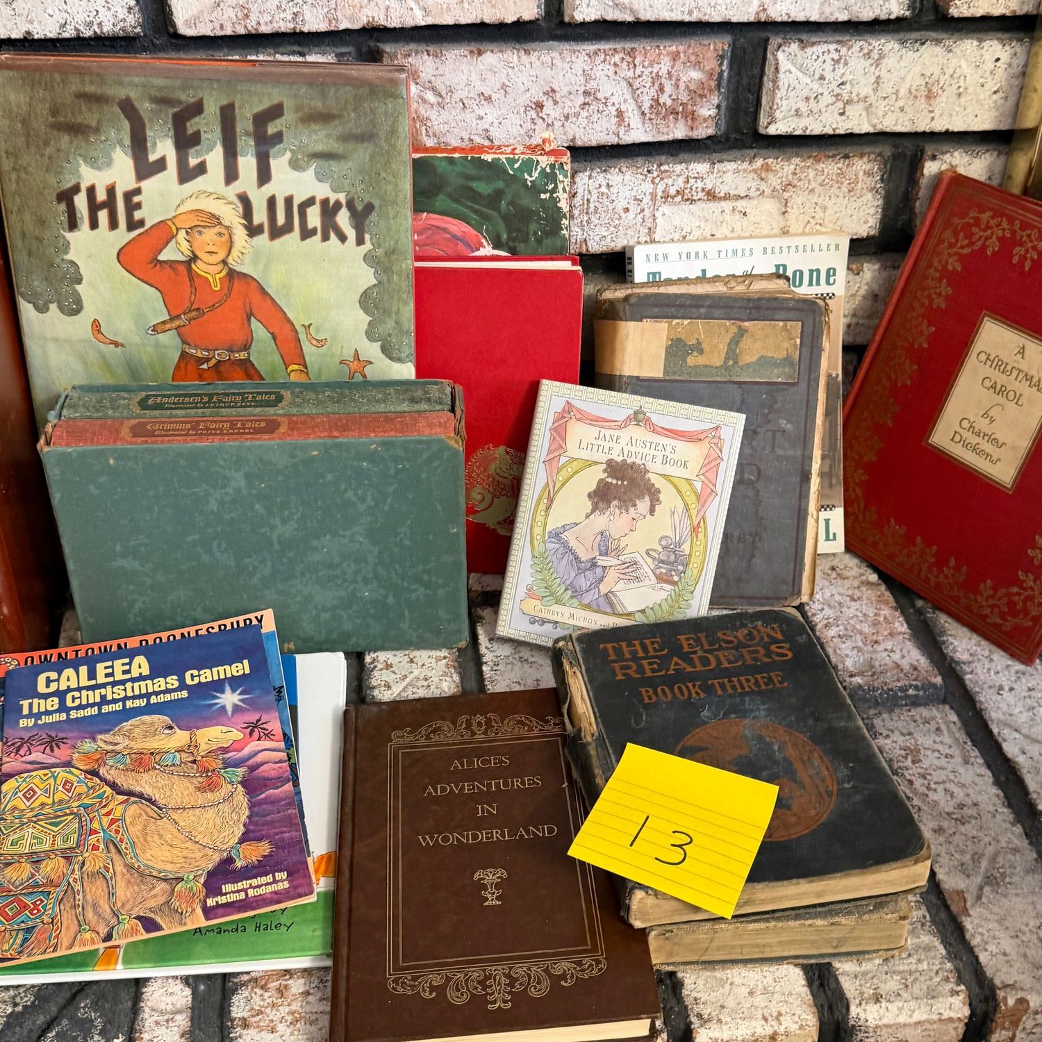 Book lot 13, mostly children's titles, modern and vintage