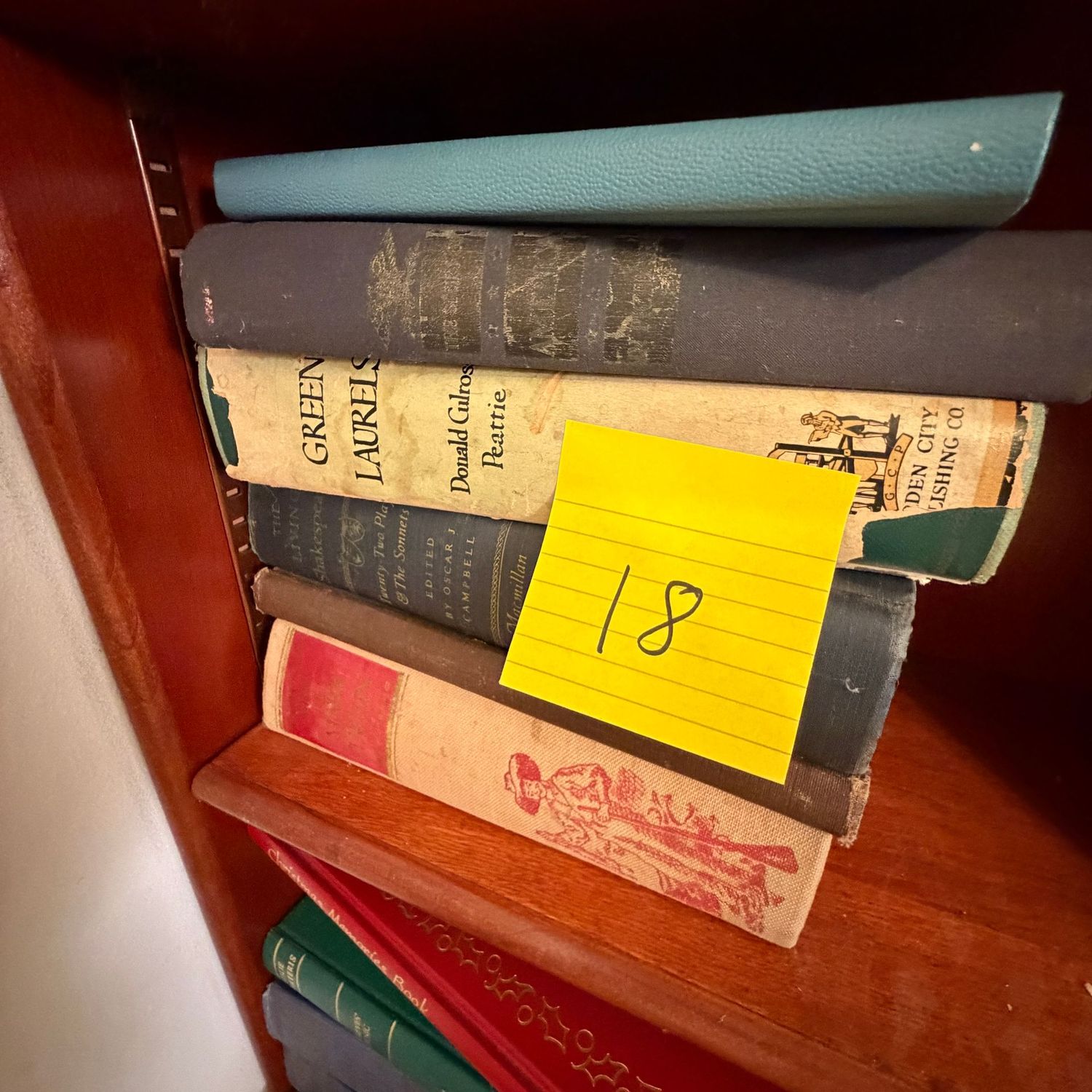 Book lot 18, Green Laurels, Mark Twain