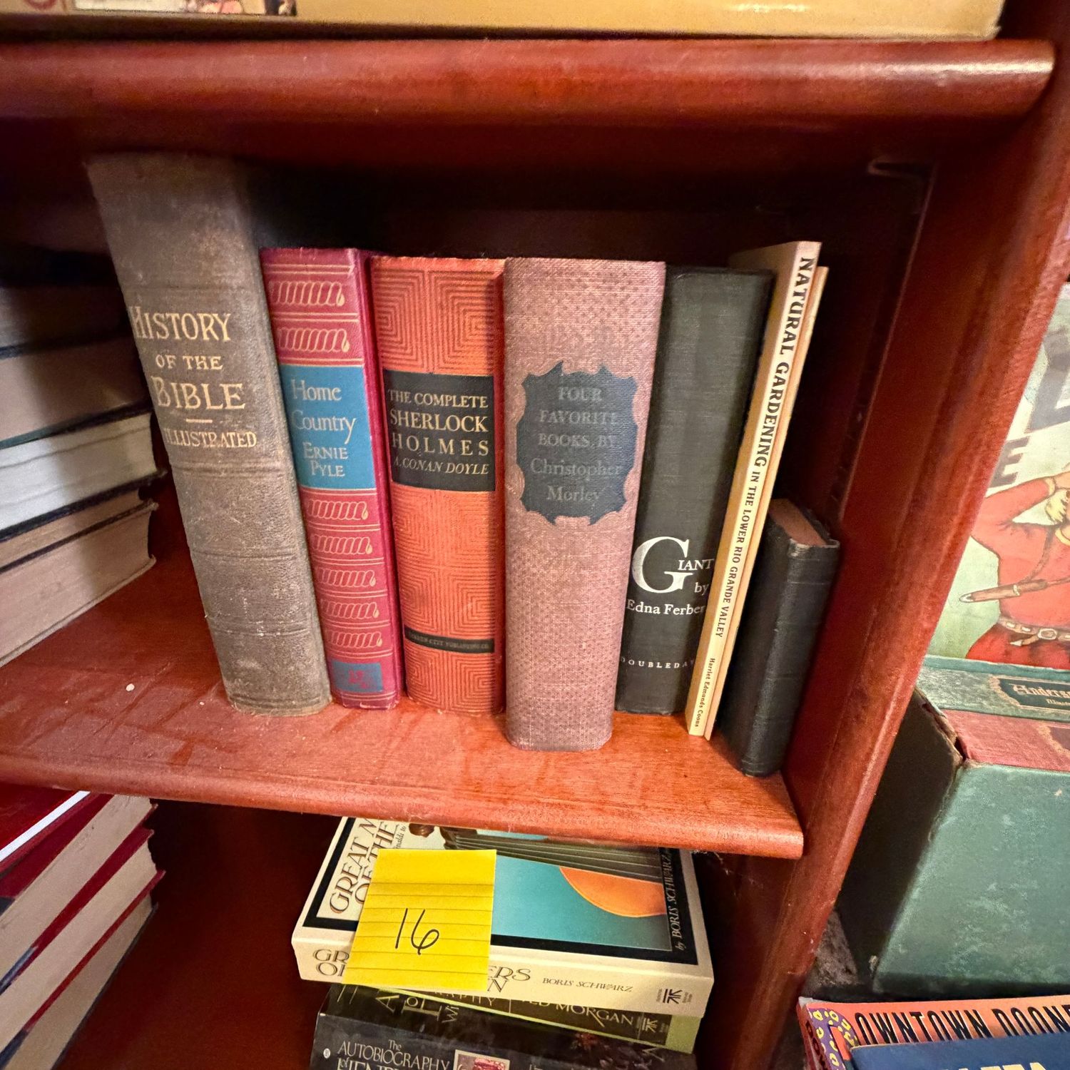 Book lot 19, History of the Bible, Sherlock Holmes Book lot 19, History of the Bible, Sherlock Holmes