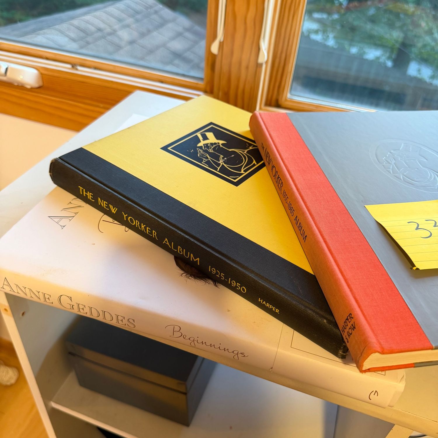 Book lot 33, New Yorker Album and Anne Geddes Beginnings large books Book lot 33, New Yorker Album and Anne Geddes Beginnings large books