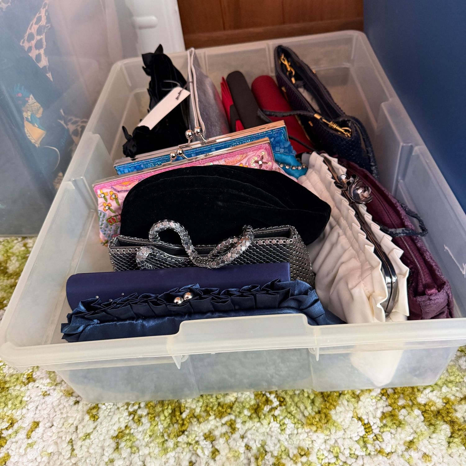 Mystery Box Lot E - variety of longer length evening bags purses