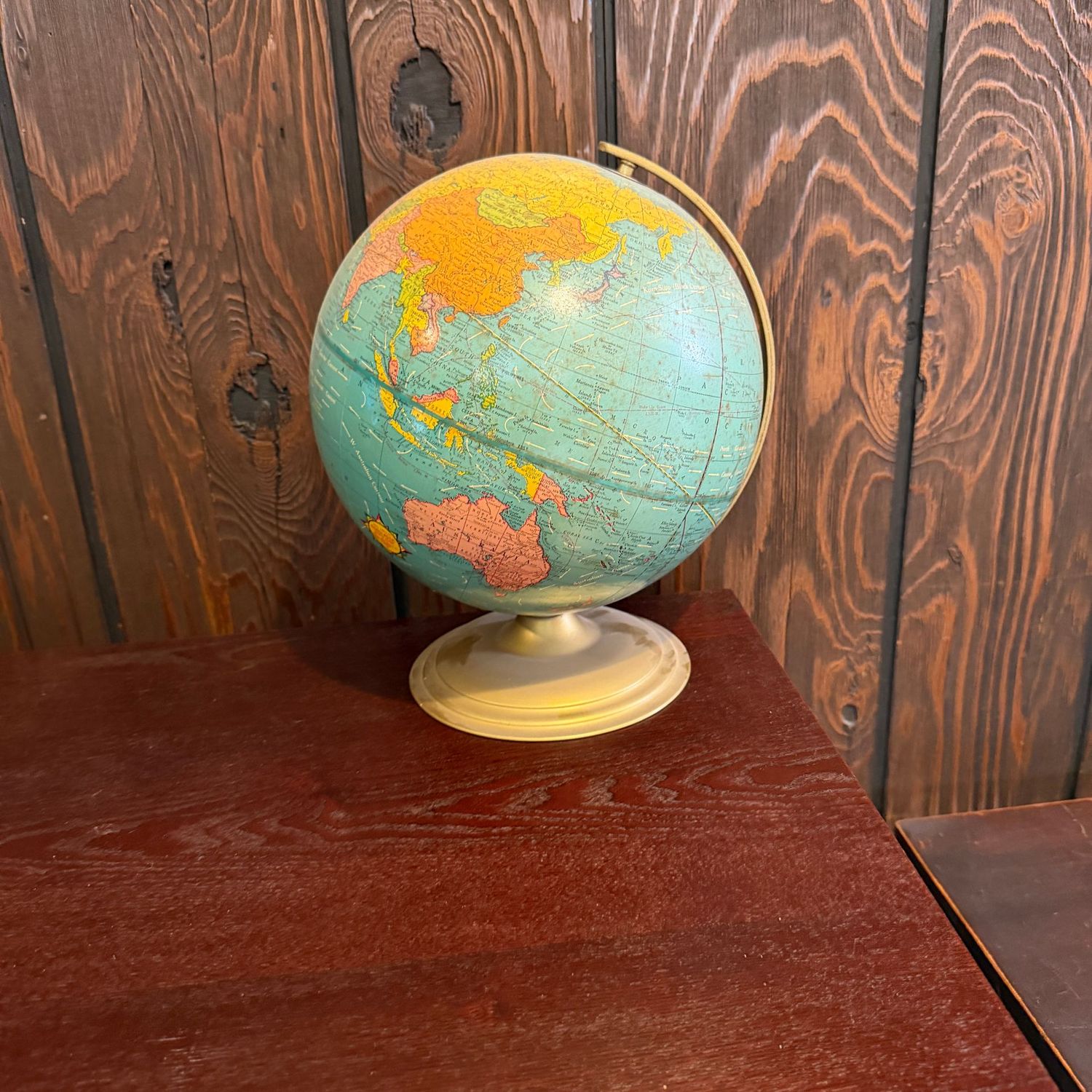 Vintage Scholastic 10.5 Vintage Scholastic 10.5" world globe