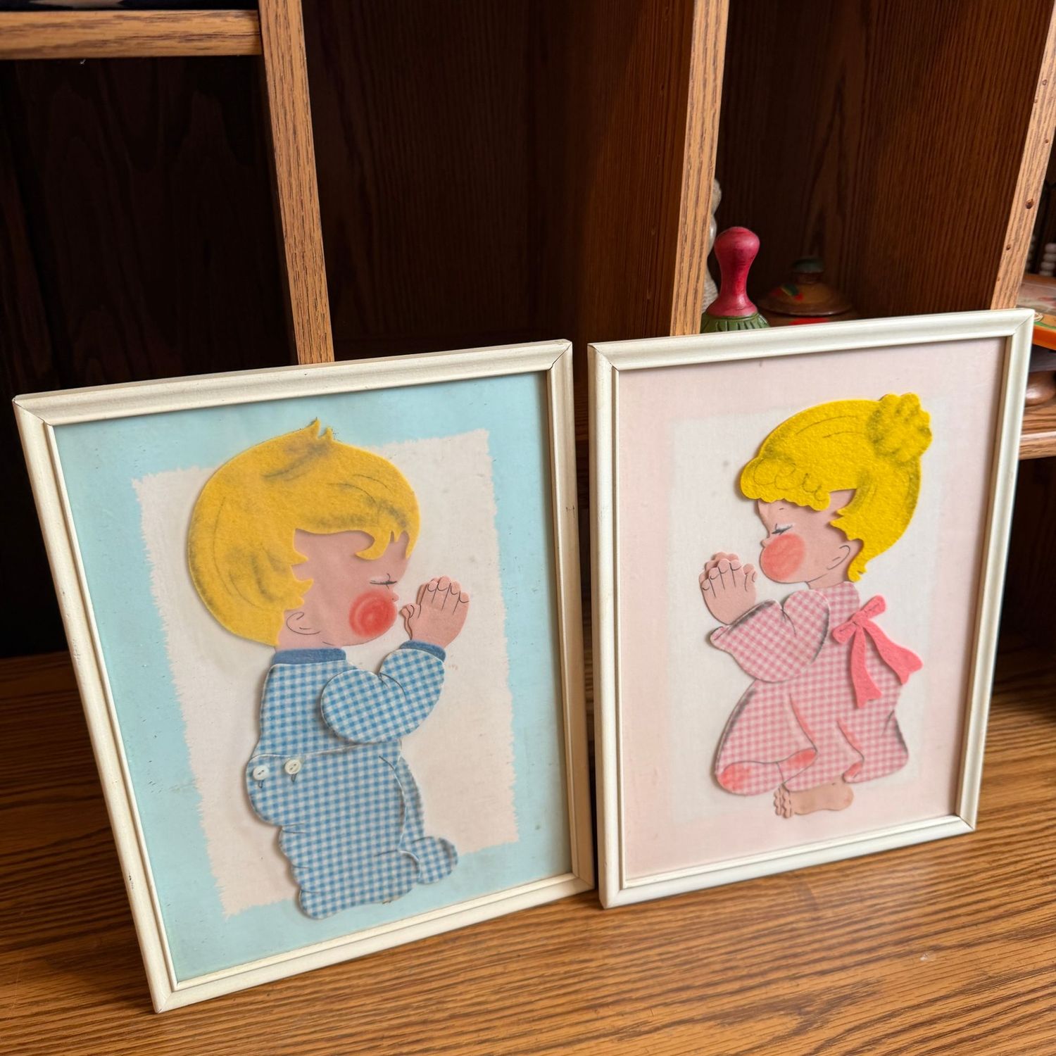 Pair of vintage Irmi Young Ideas, 9x12