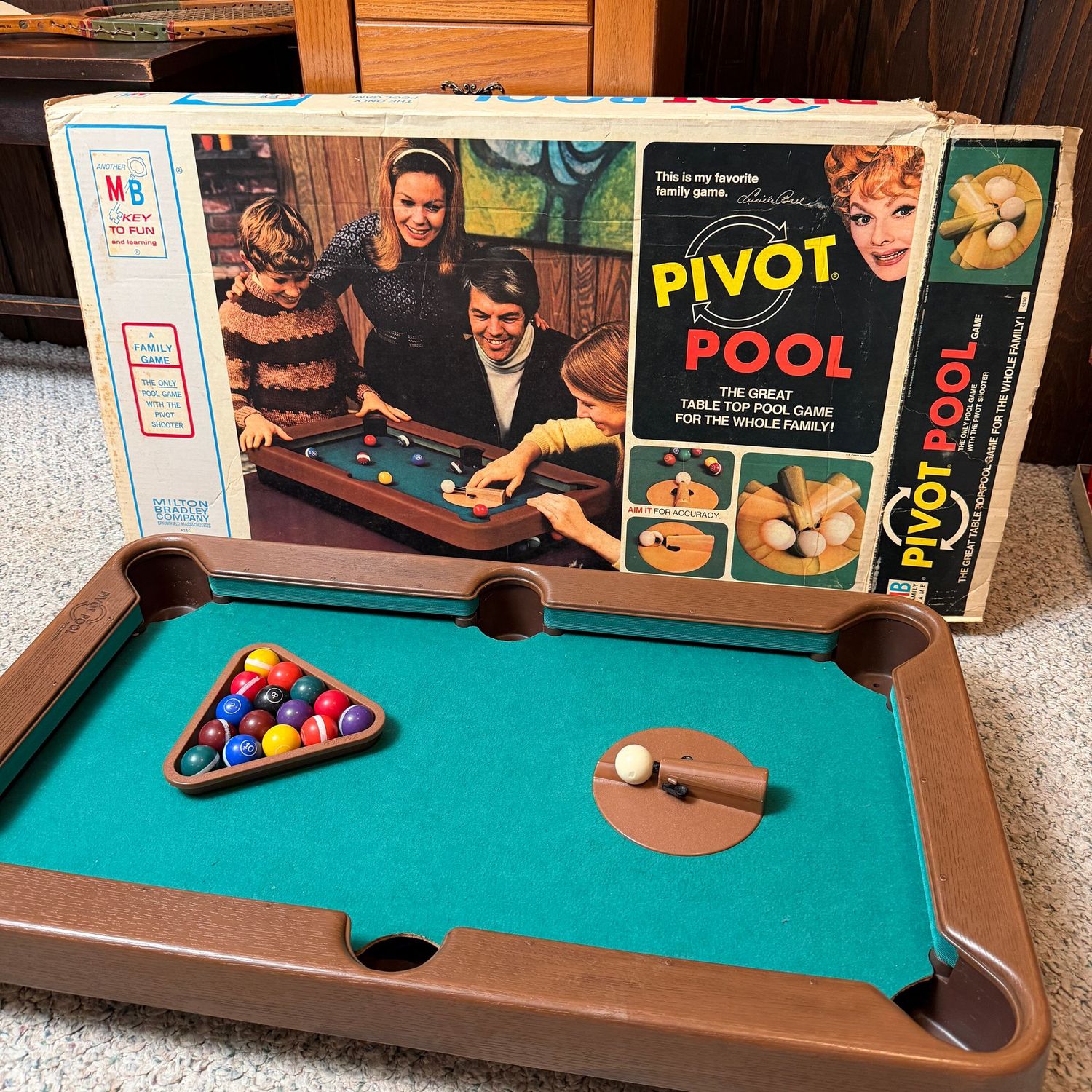 Vintage Pivot Pool game