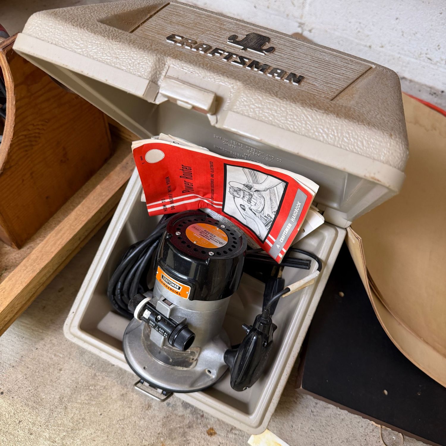 Craftsman router, works on initial test Craftsman router, works on initial test