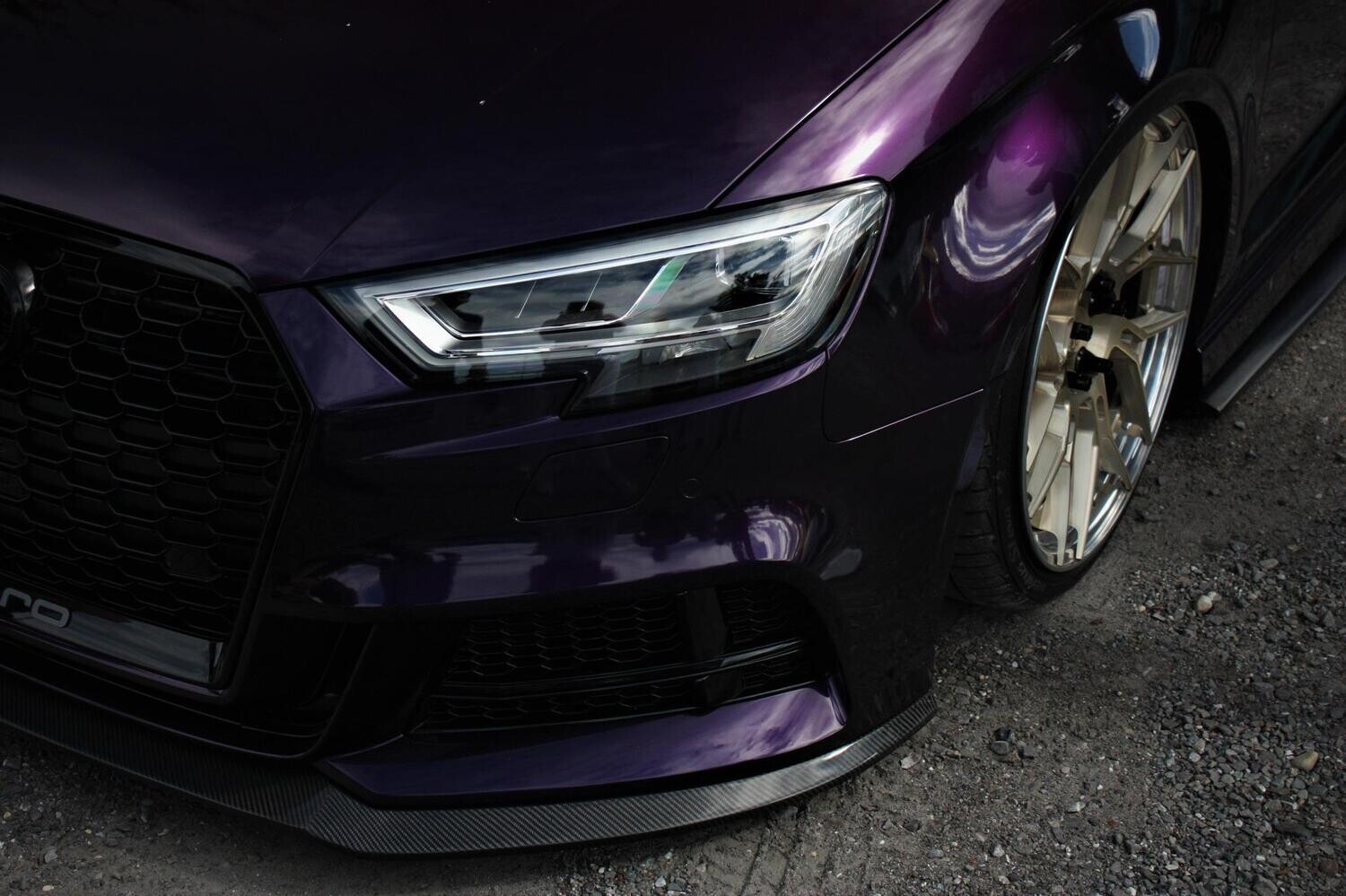 Carbon Frontlippe für Audi A3 (S Line) / S3