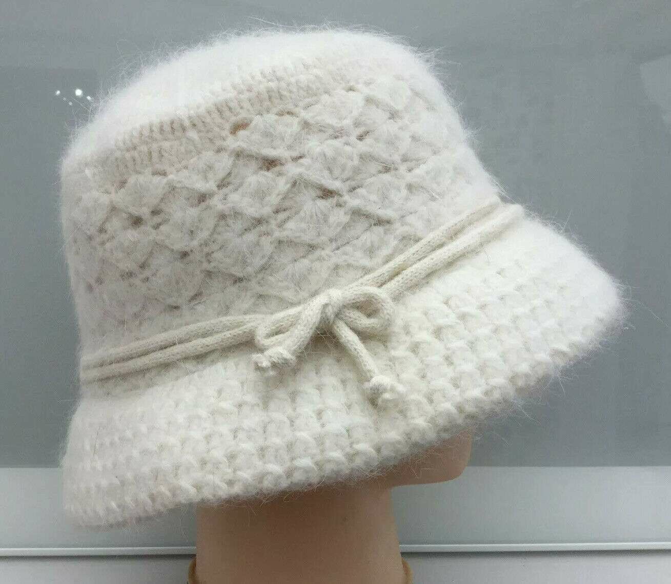 ANGORA HATS FLOWERPOT STYLE