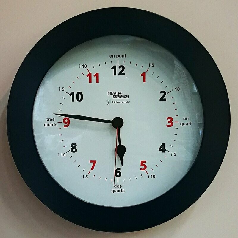 RELOJ PARED R/C