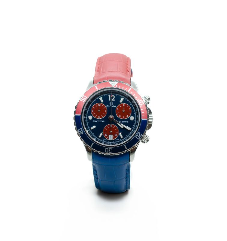 CYMA CHRONO SWISS MADE BICOLOR