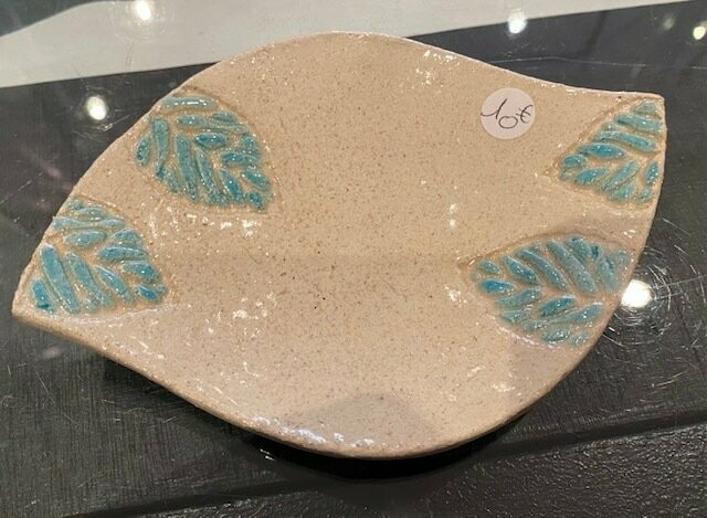 Feuille turquoise 3