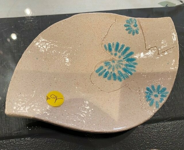 Feuille turquoise 2