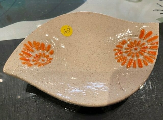 Feuille orange 6