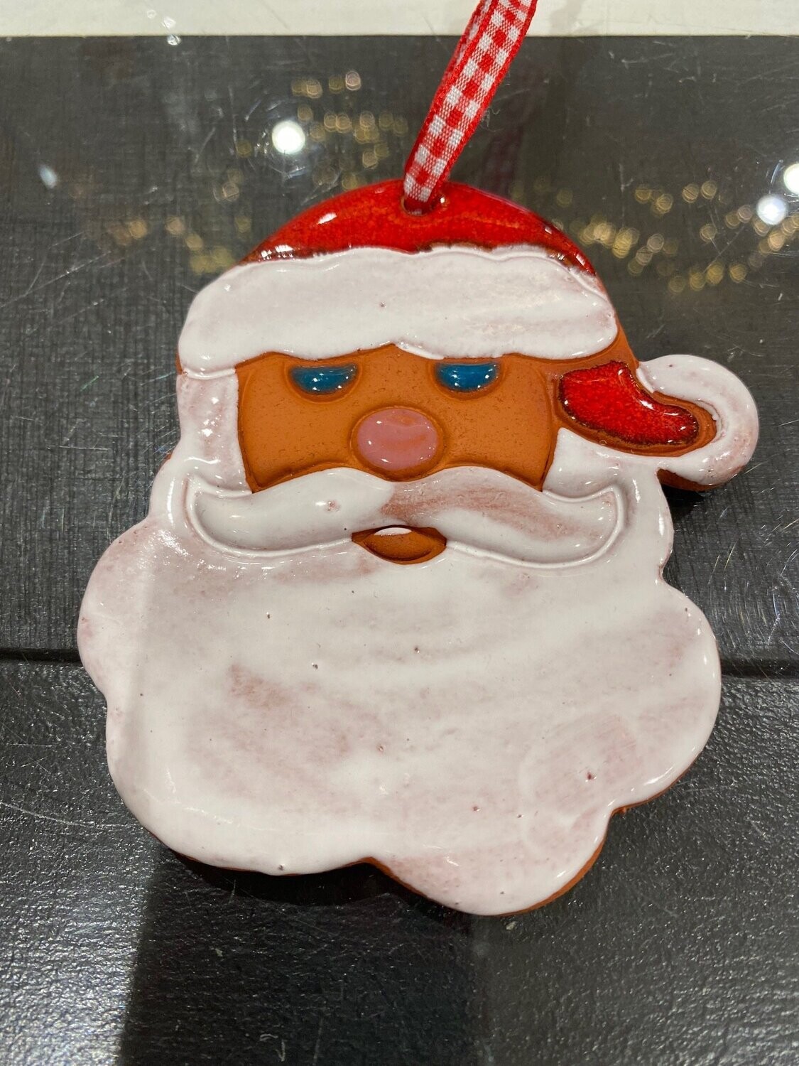 Grande tête père Noël