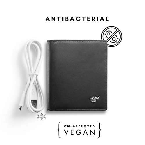 Wallet Glow 2.0 Vegan. Antibacterial Edition