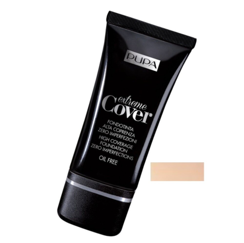PUPA EXTREME COVER FOUNDATION ALABASTER NO. 010